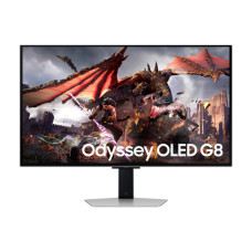 Монітор Samsung 32" Odyssey G80SD HDMI, DP, USB, Bluetooth, OLED, 3840x2160, 240Hz, 0.3ms, G-Sync Compatible Монітор Samsung 32" Odyssey G80SD HDMI, DP, USB, Bluetooth, OLED, 3840x2160, 240Hz, 0.3ms, G-Sync Compatible