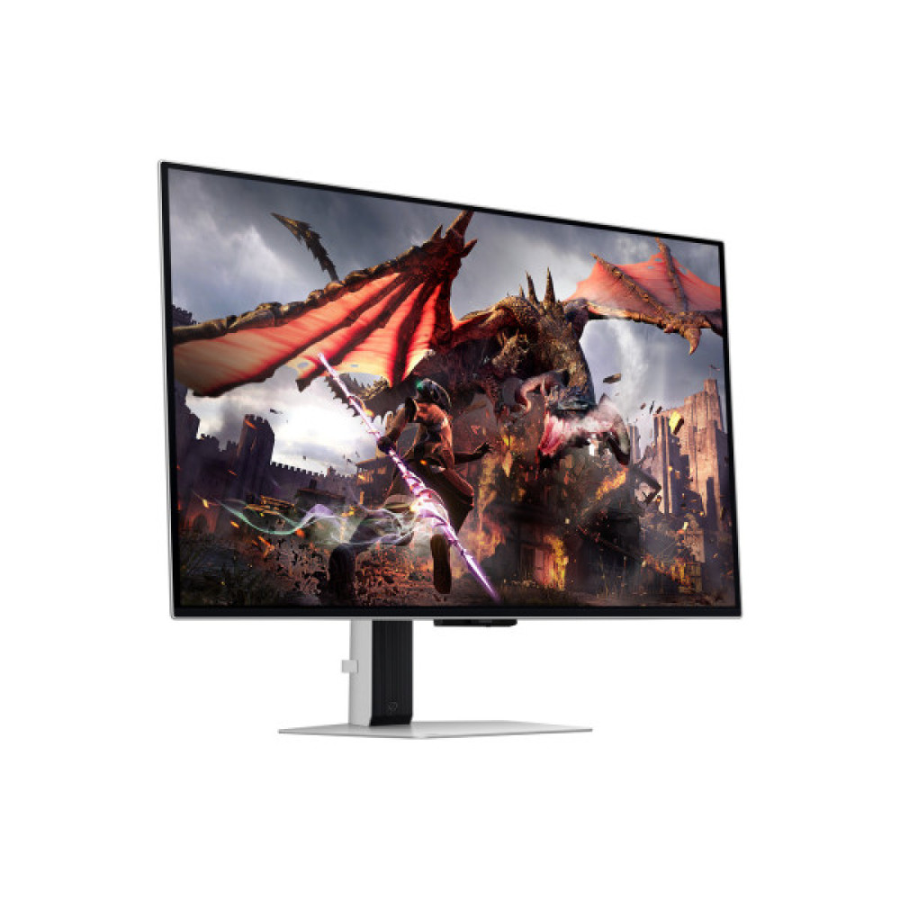 Монітор Samsung 32" Odyssey G80SD HDMI, DP, USB, Bluetooth, OLED, 3840x2160, 240Hz, 0.3ms, G-Sync Compatible