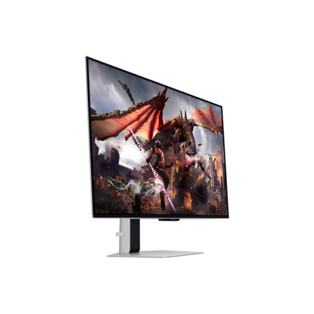 Монітор Samsung 32" Odyssey G80SD HDMI, DP, USB, Bluetooth, OLED, 3840x2160, 240Hz, 0.3ms, G-Sync Compatible
