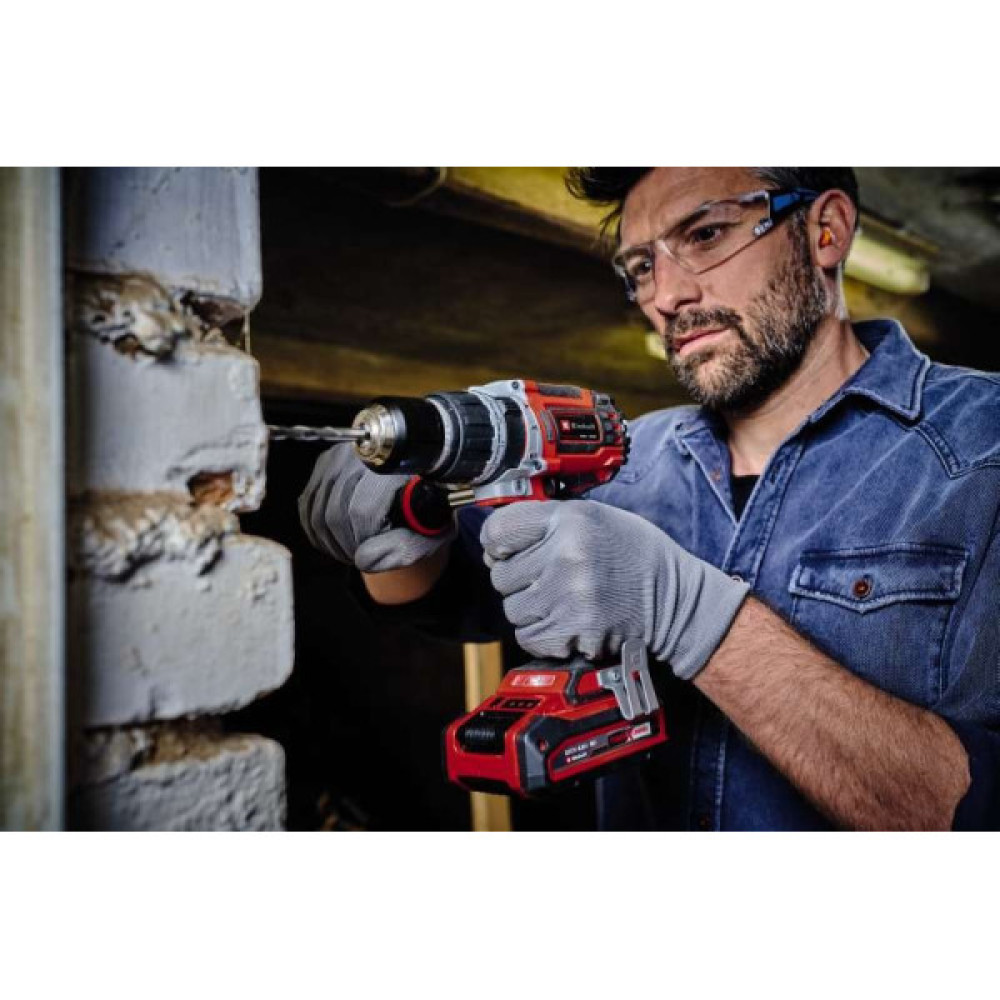 Шурупокрут-дриль ударний акумуляторний Einhell Professional TP-CD 18·60 Li-i BL - Solo PXC 18В 60Нм 0-500·0-2000об/хв 1.37кг без АКБ та ЗП