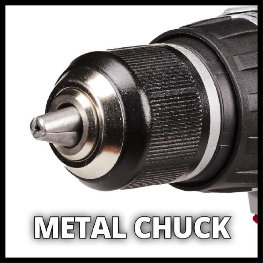 Шурупокрут-дриль ударний акумуляторний Einhell Professional TP-CD 18·60 Li-i BL - Solo PXC 18В 60Нм 0-500·0-2000об/хв 1.37кг без АКБ та ЗП