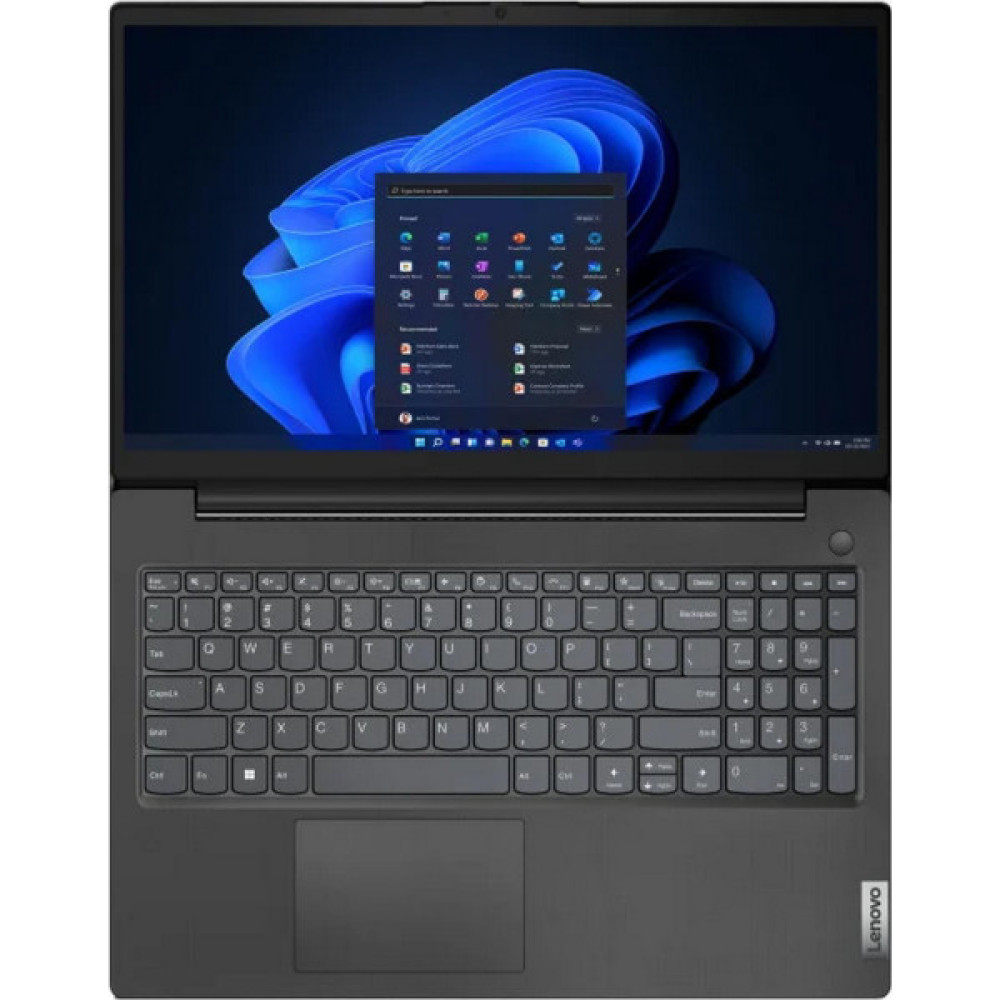 Ноутбук Lenovo V15-G4 15.6" FHD IPS AG, Intel i3-1315U, 8GB, F256GB, UMA, DOS, чорний