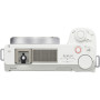 Цифровий фотоапарат Sony Alpha ZV-E10M2 body White (ZVE10M2W.CEC)