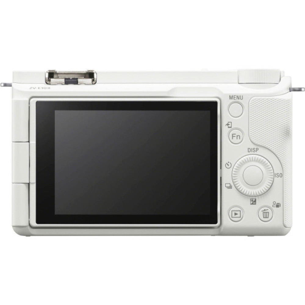 Цифровий фотоапарат Sony Alpha ZV-E10M2 body White (ZVE10M2W.CEC)