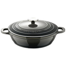 Сотейник Bergner Excalibur з кришкою 24 см Grey (BG-36103-GY)