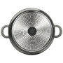 Сотейник Bergner Excalibur з кришкою 24 см Grey (BG-36103-GY)