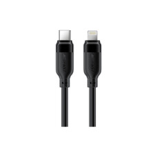 Дата кабель USB 2.0 AM to Lightning 2.0m 30W TPU black Acefast (6974316286288)