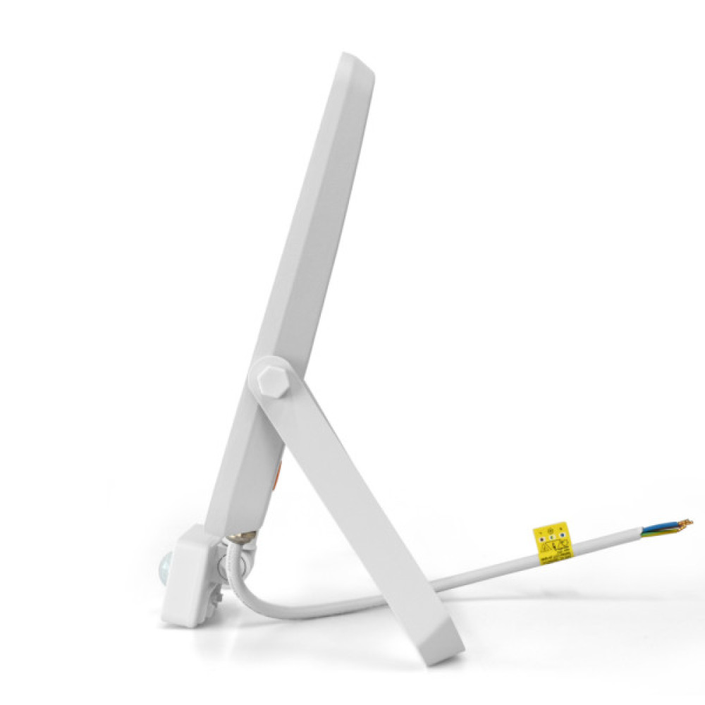 Прожектор Videx F5 100W 3000-5000-6500K з датчиком руху 230V White (VL-F5-100CW-S)