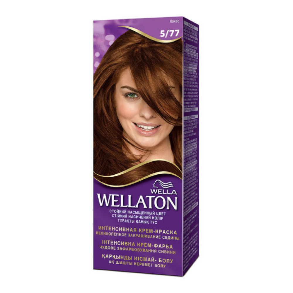 Фарба для волосся Wellaton 5/77 Какао (4056800879052/4056800620173)
