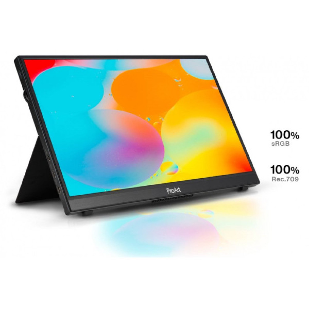 Монітор портативний Asus 14" ProArt PA148CTV mHDMI, 2xUSB, MM, IPS, sRGB 100%, Touch, Case
