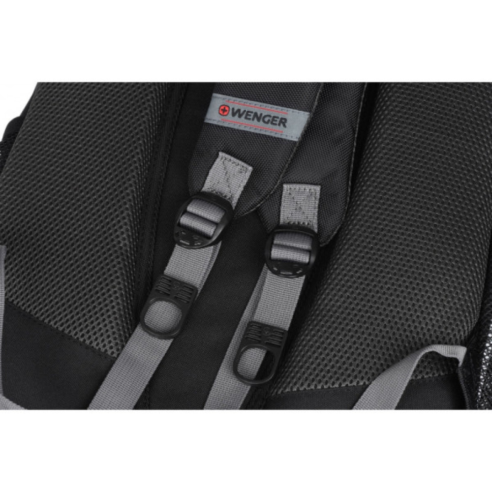 Рюкзак для ноутбука Wenger 16" Pillar Black/Gray (600633)