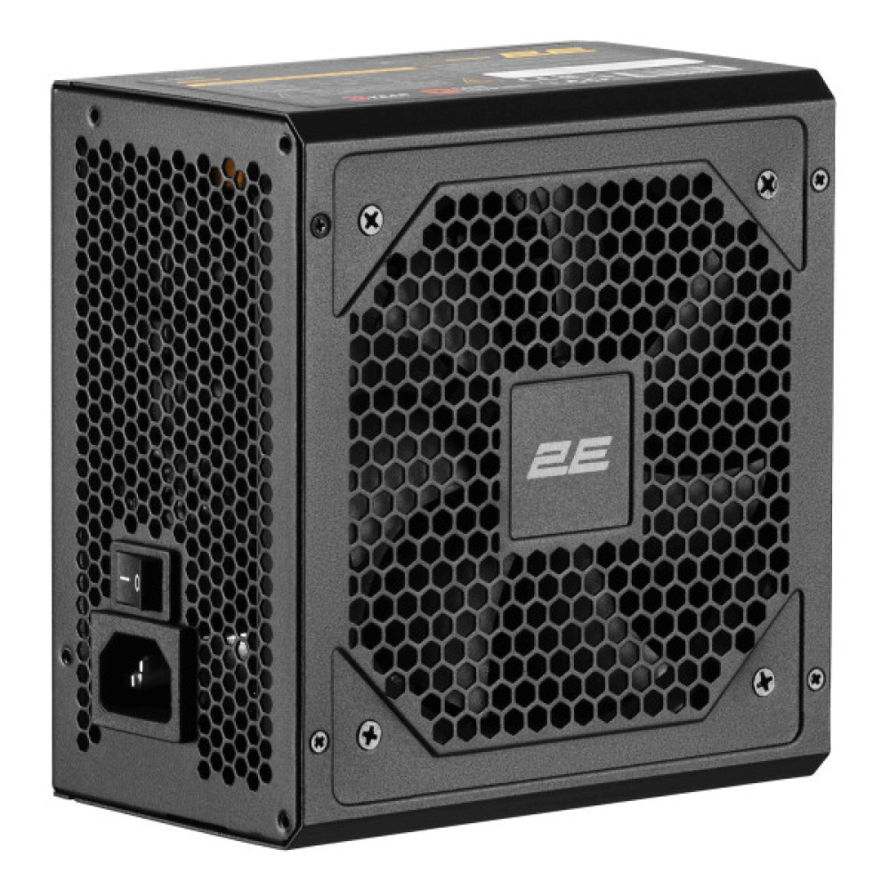 Блок живлення 2E GAMING Solid Power  (650W), >85%, 80+ Bronze, 120мм, 1xMB 24pin(20+4), 2xCPU 8pin(4+4), 3xMolex, 6xSATA, 4xPCIe 8pin(6+2), Semi Modular