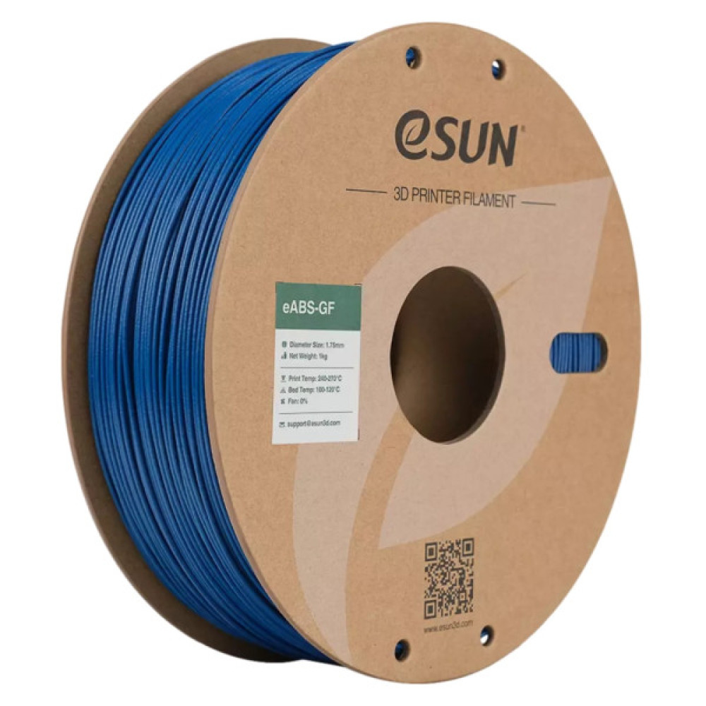 Пластик для 3D-принтера eSUN EABS-GF 1,75mm 1kg BLUE (EABS-GF-P175U1)