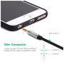 Кабель мультимедійний 3.5mm M to 3.5mm M 0.5m AV119 black Ugreen (10732)