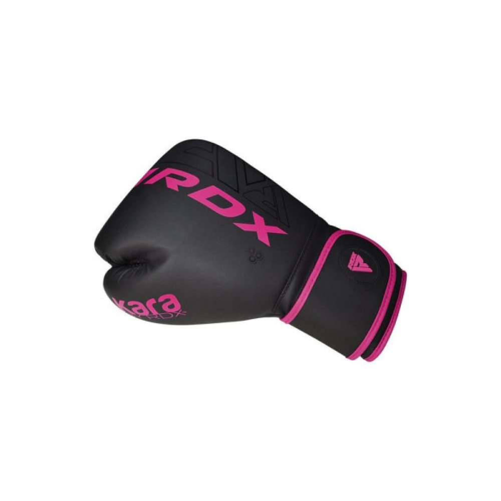 Боксерські рукавички RDX F6 Matte Pink 10 oz (BGR-F6MP-10OZ)
