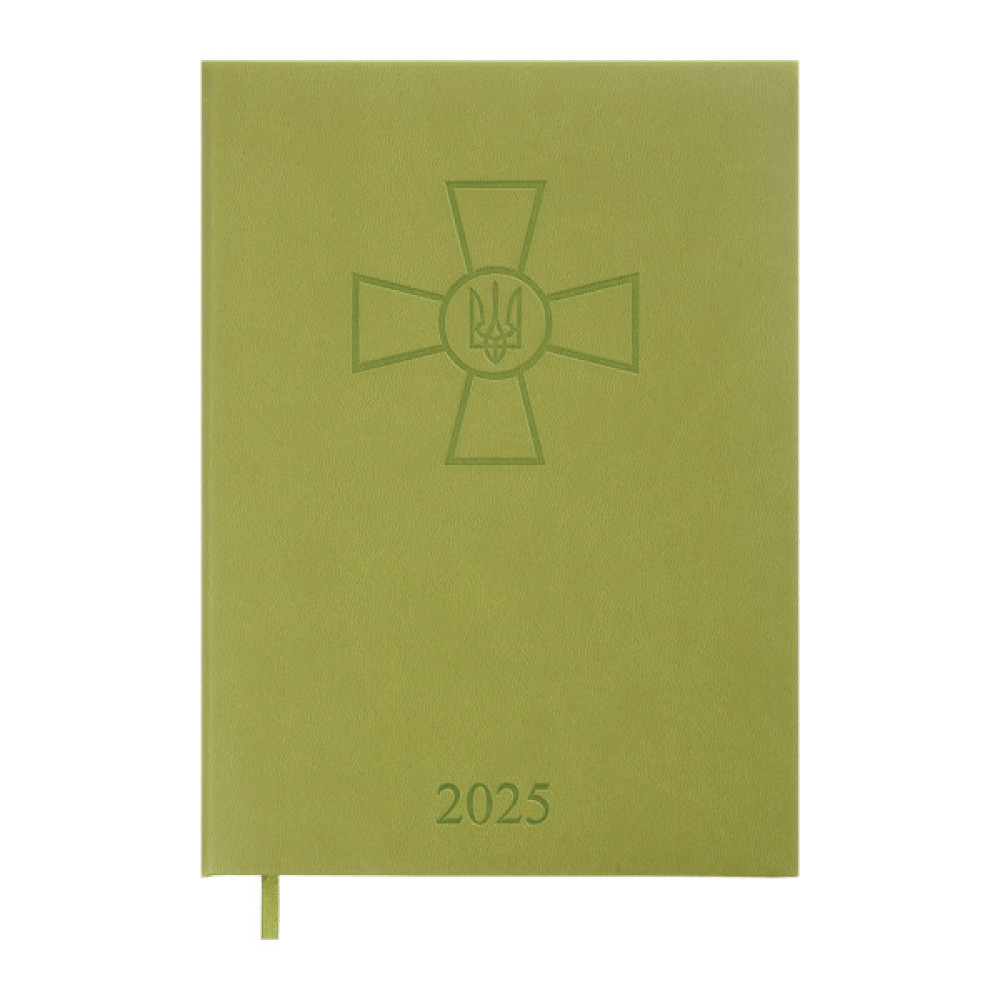 Тижневик Buromax датований 2025 FORCES, А5 світло-коричневий (BM.21130-18)