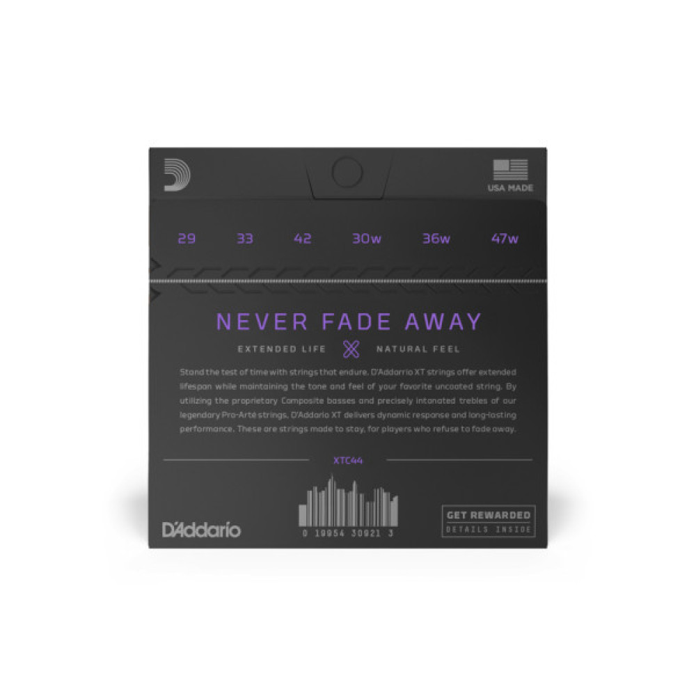 Струни для гітари D'Addario XT Classical Extra Hard Tension (XTC44)