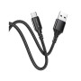 Дата кабель USB 2.0 AM to Micro 5P 1.0m 2.4A BX54 black BOROFONE (6931474745811)
