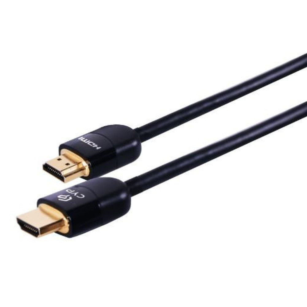 Кабель HDMI, Cypress CBL-H300-050, Premium 4K, 5.0M, 28AWG Чорний