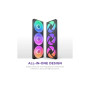 Кулер до корпусу NZXT F420 RGB Core Fan (Single Frame) - Black (RF-U42HF-B1) Кулер до корпусу NZXT F420 RGB Core Fan (Single Frame) - Black (RF-U42HF-B1)