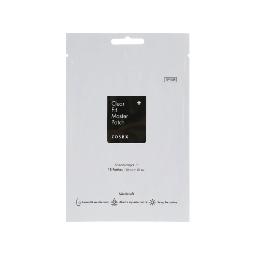 Патчі для обличчя Cosrx Clear Fit Master Patch Від акне 18 шт (8809416471396)