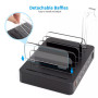 Зарядний пристрій Choetech 6xUSB 68W Charing Station (6хUSB-A) 2xMicroUSB 2xLighting 2xUCB-C (Q3008-EU-BK) Зарядний пристрій Choetech 6xUSB 68W Charing Station (6хUSB-A) 2xMicroUSB 2xLighting 2xUCB-C (Q3008-EU-BK)