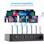 Зарядний пристрій Choetech 6xUSB 68W Charing Station (6хUSB-A) 2xMicroUSB 2xLighting 2xUCB-C (Q3008-EU-BK) Зарядний пристрій Choetech 6xUSB 68W Charing Station (6хUSB-A) 2xMicroUSB 2xLighting 2xUCB-C (Q3008-EU-BK)