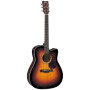 Гітара електроакустична Yamaha FX370C Tobacco Brown Sunburst Гітара електроакустична Yamaha FX370C Tobacco Brown Sunburst