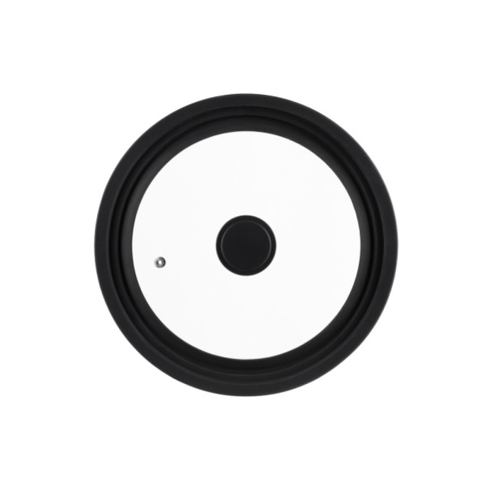 Кришка для посуду Ardesto Black Mars Smart 24/26/28 см (AR2428UL)