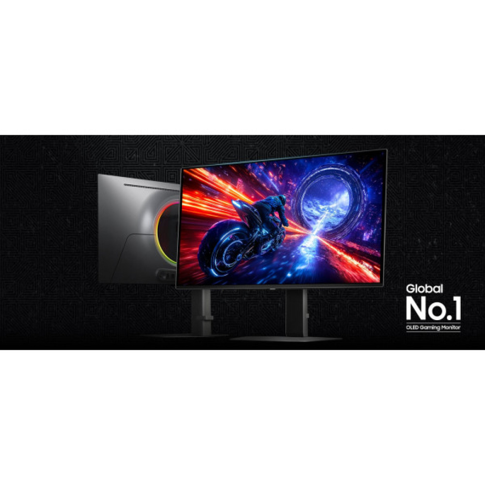 Монітор Samsung 27" Odyssey OLED G6 G60SF HDMI, DP, USB, MM, OLED, 2560x1440, 500Hz, 0,3ms