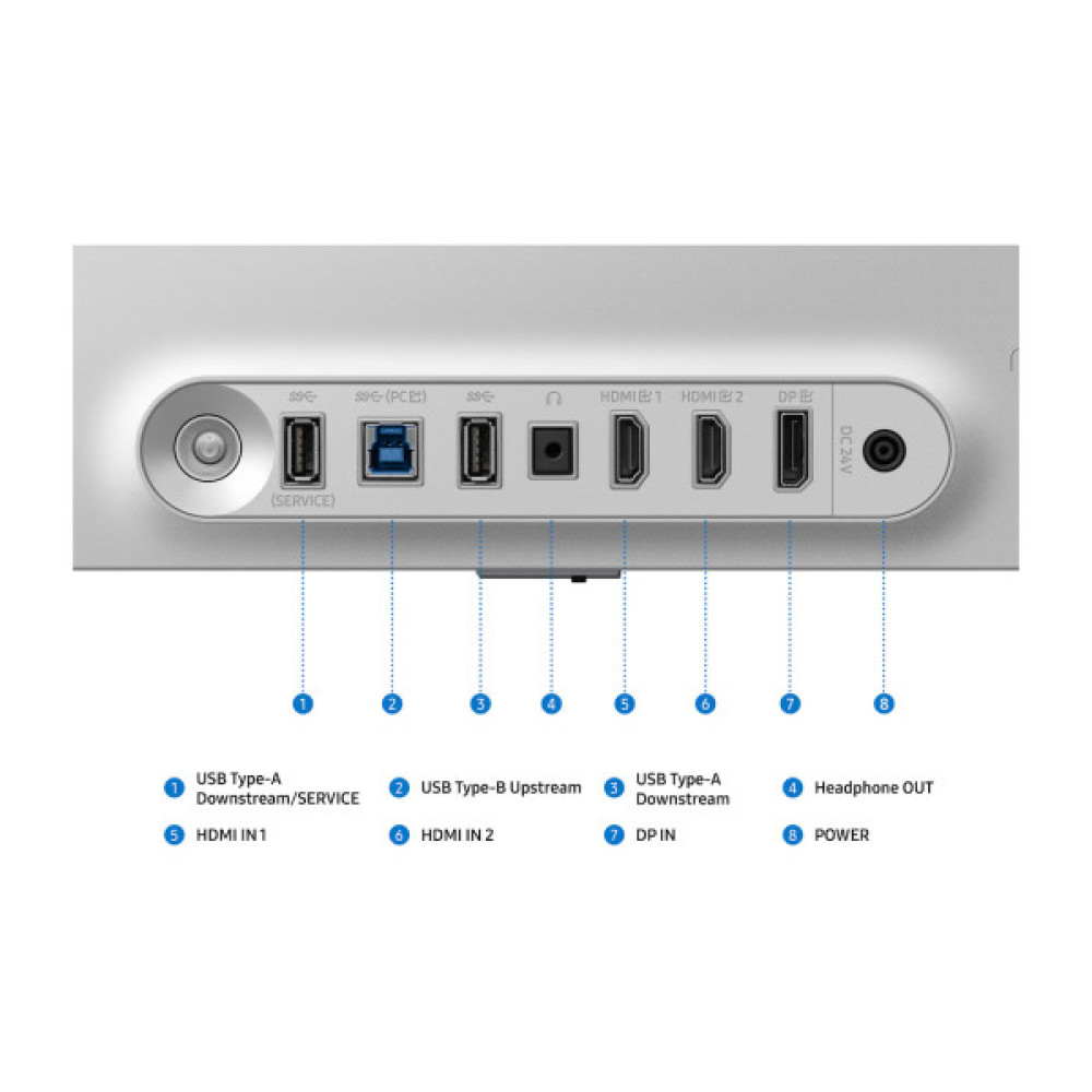 Монітор Samsung 27" Odyssey OLED G6 G60SF HDMI, DP, USB, MM, OLED, 2560x1440, 500Hz, 0,3ms