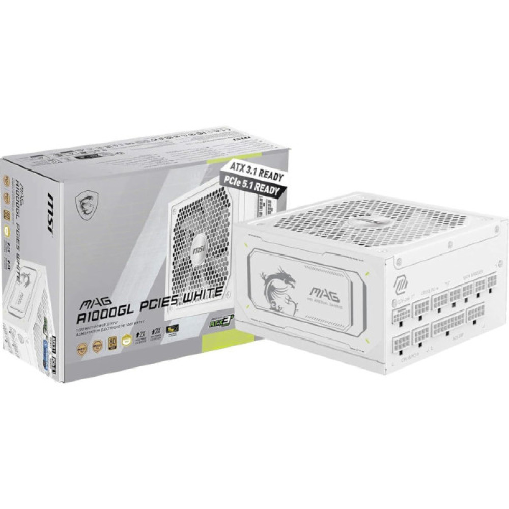 MSI MAG A1000GL PCIE5 WHITE