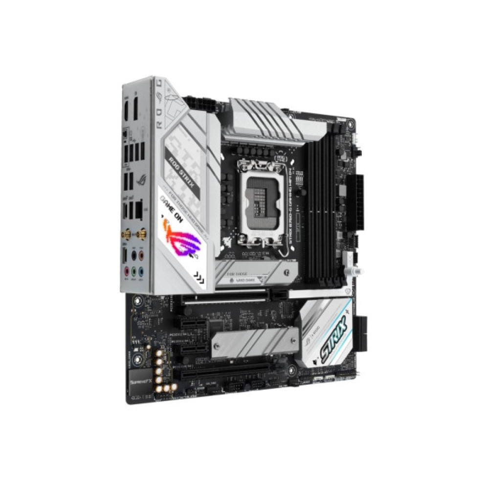 Материнcька плата ASUS ROG STRIX B760-G GAMING WIFI s1700 B760 4xDDR5 M.2 HDMI DP Wi-Fi BT mATX