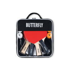 Комплект для настільного тенісу Butterfly Racket Set Easy 4 Bats 6 Balls (6257643202) (932198)