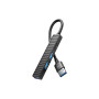 Концентратор XO USB 3.0 4-in-1 порти XO HUB014A.black (HUB014A.black) Концентратор XO USB 3.0 4-in-1 порти XO HUB014A.black (HUB014A.black)
