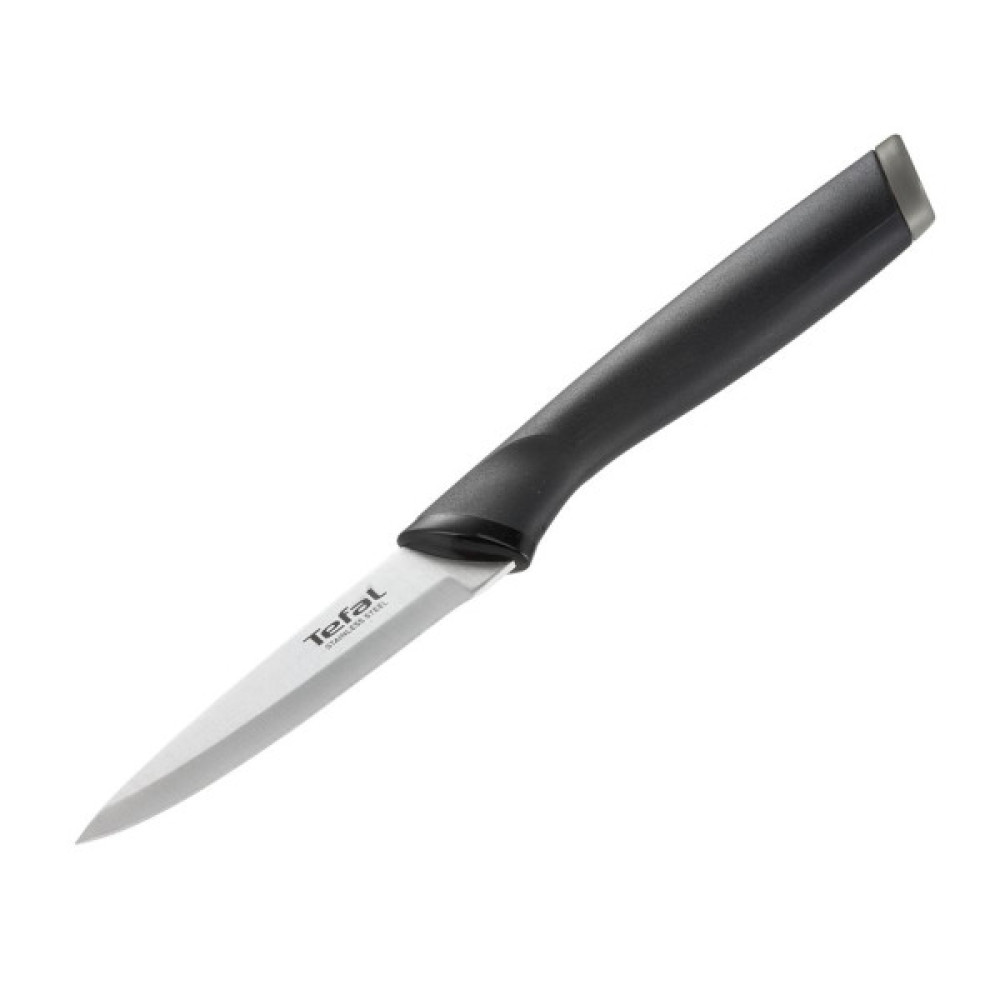 Набір ножів Tefal Essential 3шт, нержавіюча сталь, пластик, чорний (K2219455)