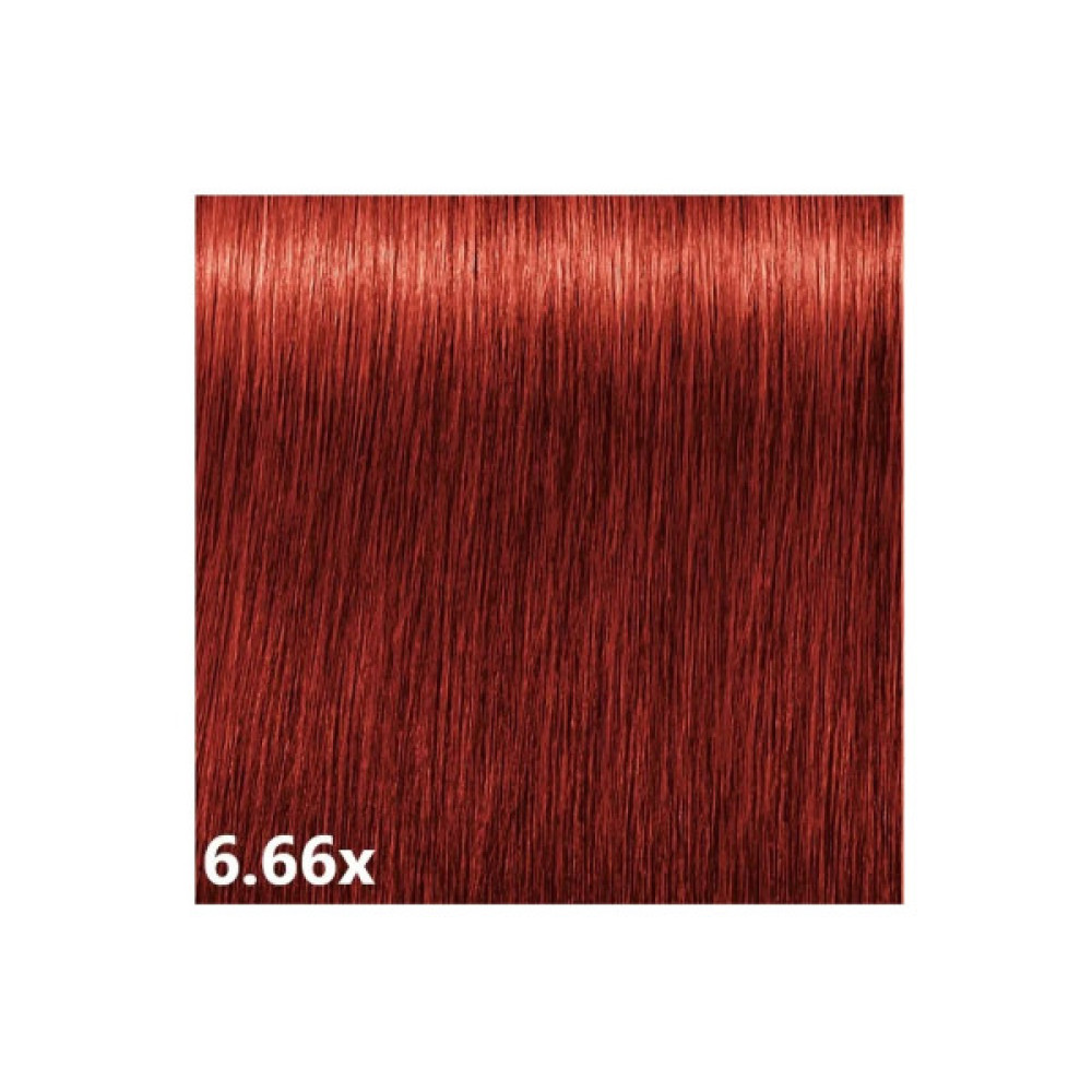 Фарба для волосся Indola Permanent Caring Color 6.66х - Русявий екстра червоний (4045787933260)