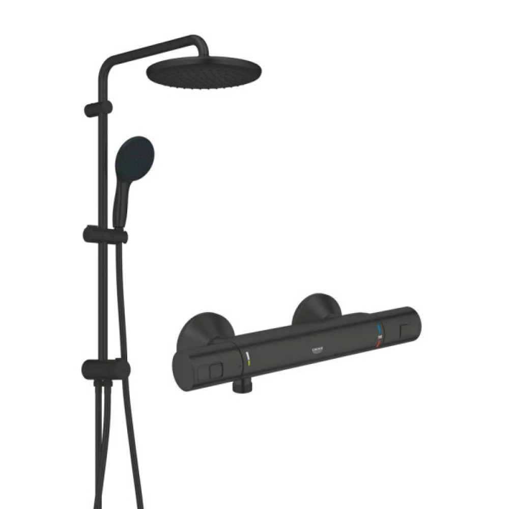 Змішувач Grohe QuickFix Start Black (UA303908T2)