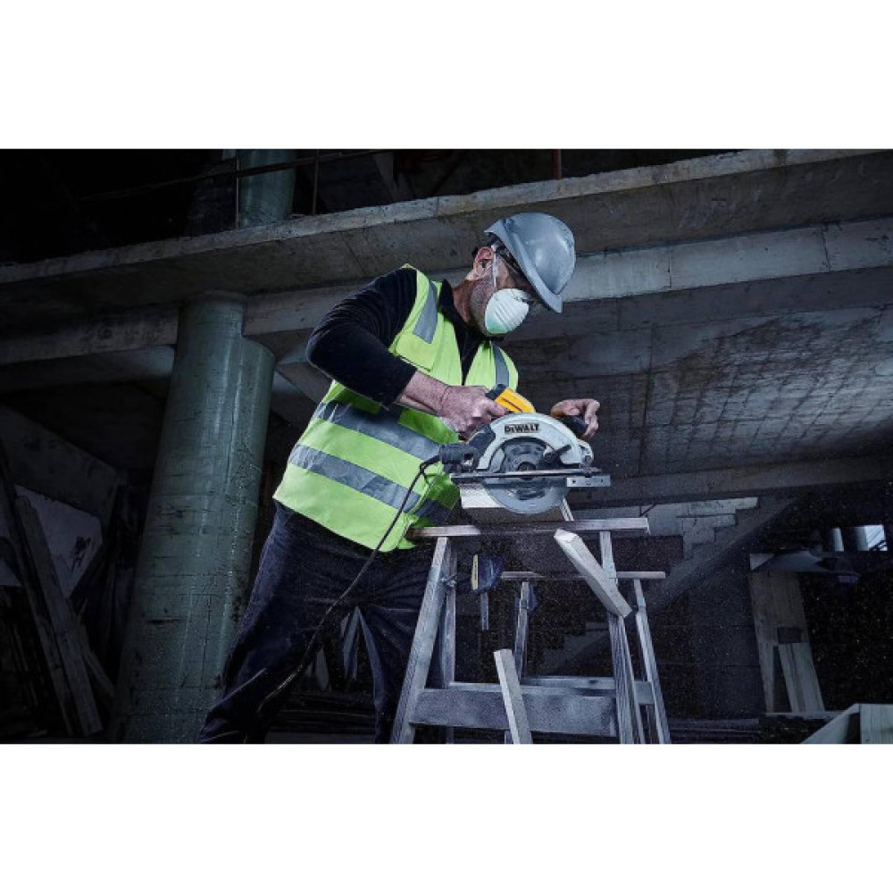 Пила дискова DeWalt 1500Вт 190мм 5500об/хв 4.0кг