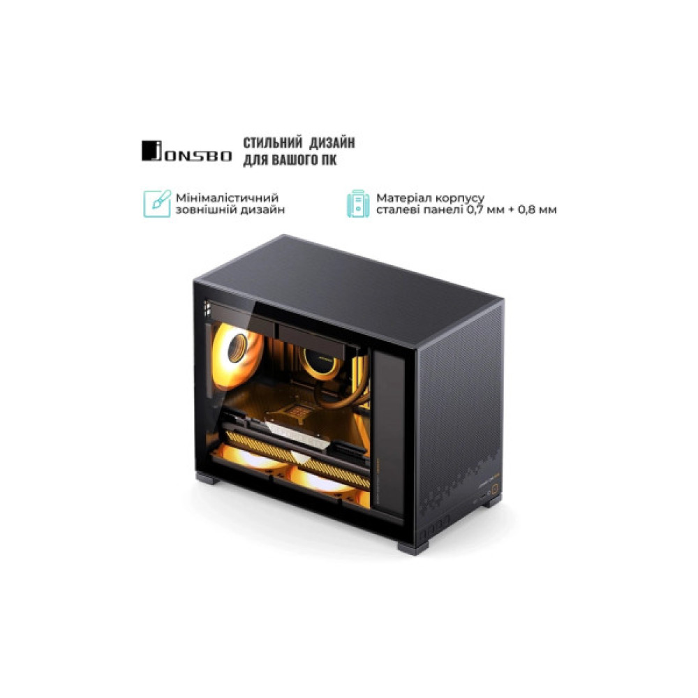Корпус для ПК JONSBO D32 STD Black