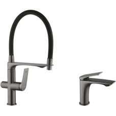 Змішувач Kroner Graz-GRP03815 + змішувач Graz-GRP010 (CVS30147)