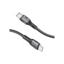 Дата кабель USB-C to USB-C 1.2m 60W PD FletchLink-CC black Promate (fletchlink-cc.black) Дата кабель USB-C to USB-C 1.2m 60W PD FletchLink-CC black Promate (fletchlink-cc.black)