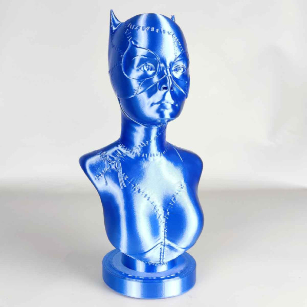 Пластик для 3D-принтера AzureFilm PLA SILK 1,75mm 1kg Ocean Blue (FL171-5020)