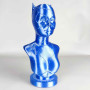 Пластик для 3D-принтера AzureFilm PLA SILK 1,75mm 1kg Ocean Blue (FL171-5020)