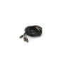 Кабель мультимедійний 3xRCA M to 3xRCA M 3.0m black VEGGIEG (YT-AV303)
