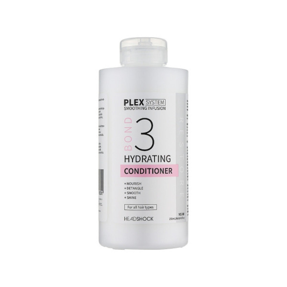 Кондиціонер для волосся Headshock Plex System Hydrating Conditioner №3 Зволожувальний 250 мл (5031413936001)