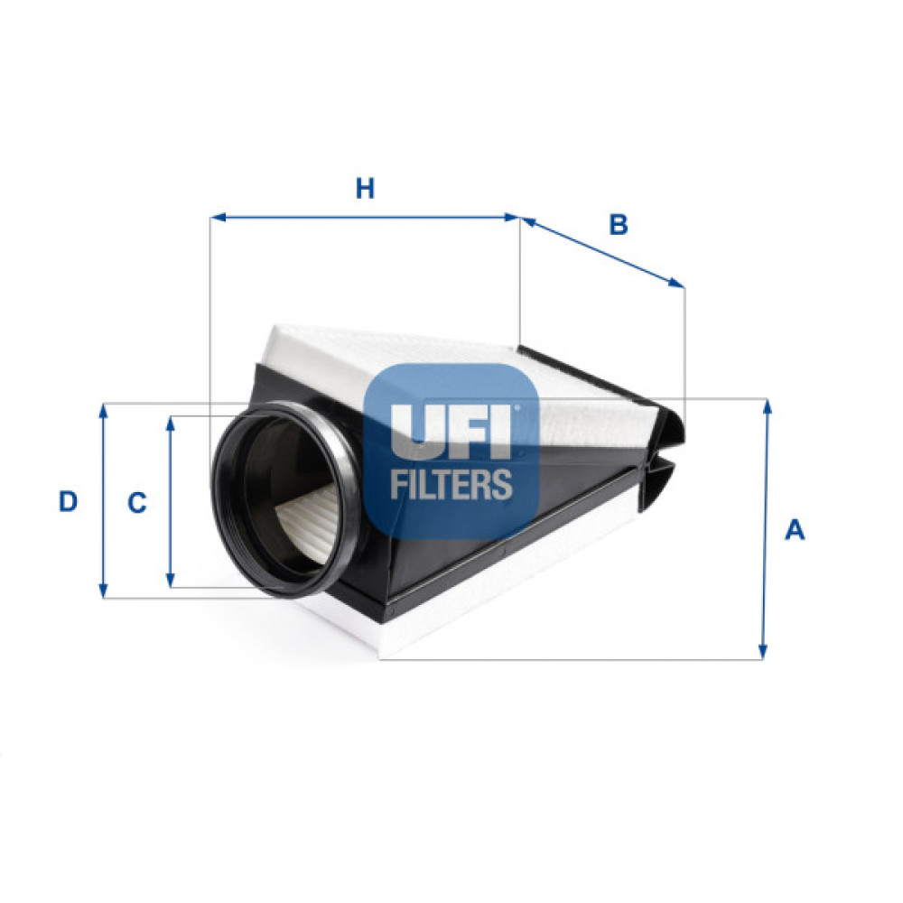 Повітряний фільтр для автомобіля UFI 30.B87.00