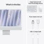 Комп'ютер Apple 24" iMac Retina 4.5K / Apple M4 (10-c/CPU, 10-c/GPU), 16, 512, Silver, Model A3137 (MWUV3UA/A) Комп'ютер Apple 24" iMac Retina 4.5K / Apple M4 (10-c/CPU, 10-c/GPU), 16, 512, Silver, Model A3137 (MWUV3UA/A)