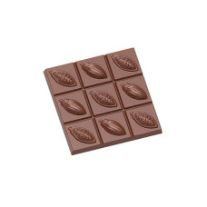 Форма для шоколаду Chocolate World серія "Tablets" Какао боби (1642 CW)