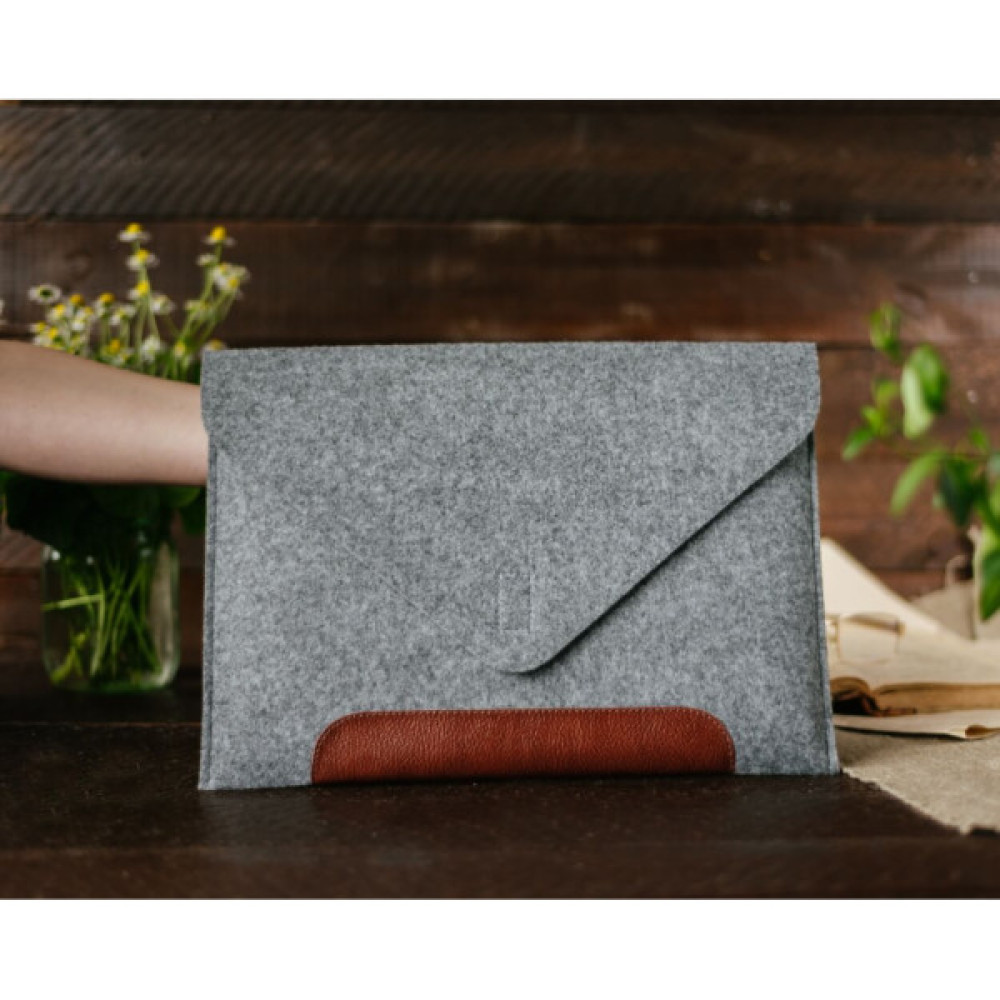 Чохол до ноутбука Gmakin 13.3" GM10 Grey/Brown, для MacBook Air/Pro 13.3 (GM10)